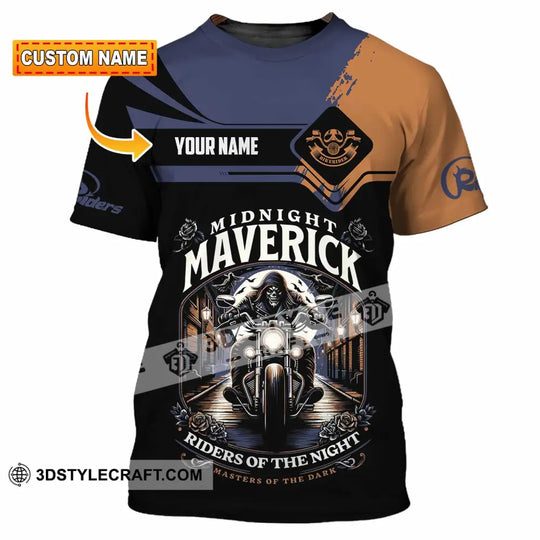 Unisex Shirt - Custom Midnight Maverick Riders Of The Night Shirt style option 3