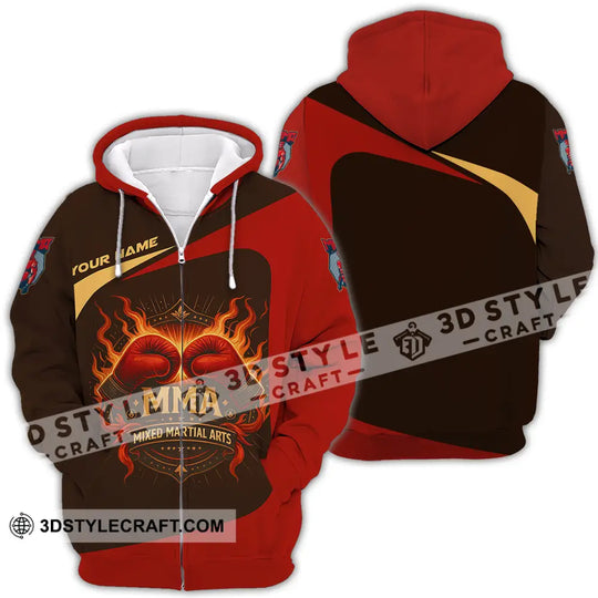 Unisex Shirt - Custom Mixed Martial Arts MMA Lover Shirt style option 4