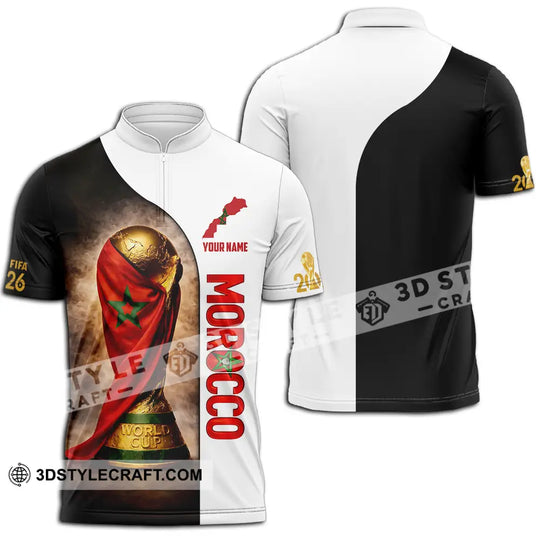 Unisex Shirt - Custom Morocco 3D Shirt style option 3