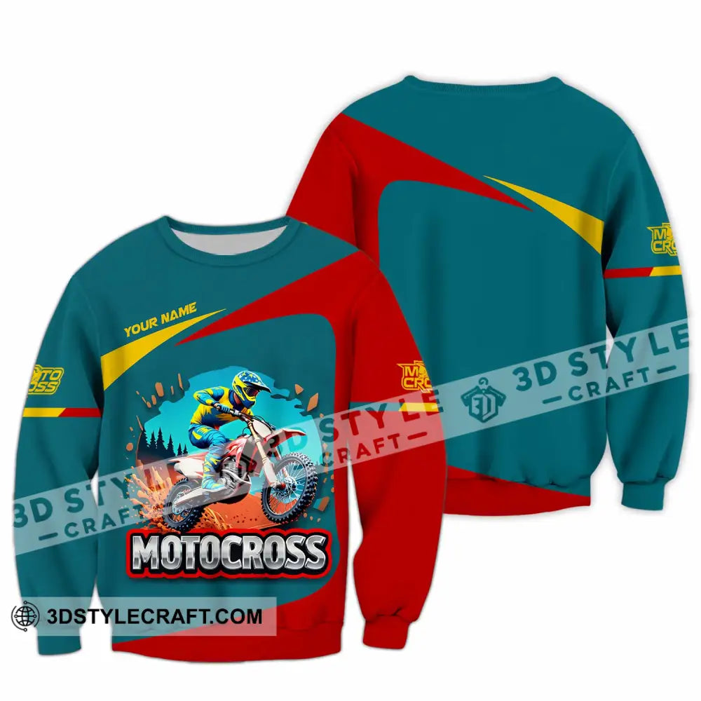 Unisex Shirt - Custom Motocross Shirt Long Sleeve / S T-shirt