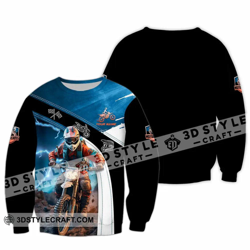 Unisex Shirt - Custom Motocross Shirt Long Sleeve / S T-shirt
