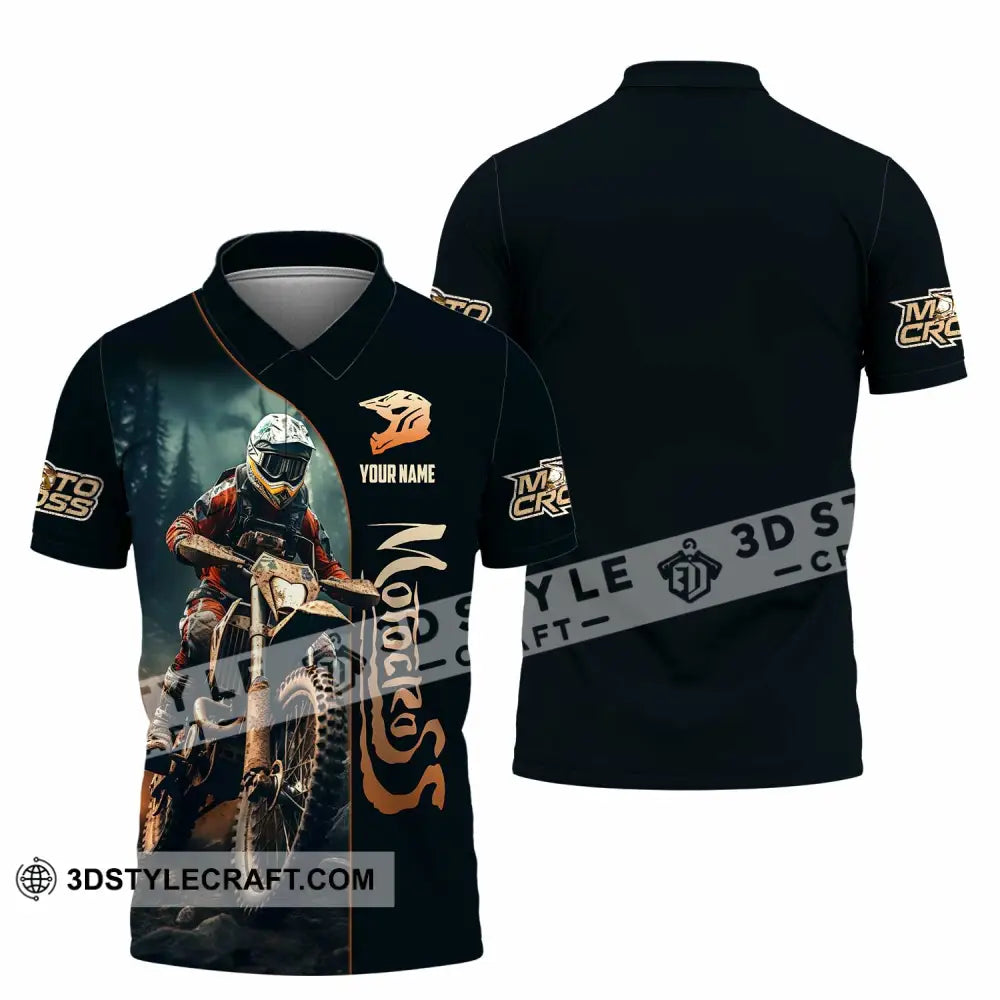 Unisex Shirt - Custom Motocross Shirt Polo Shirt / S T-shirt