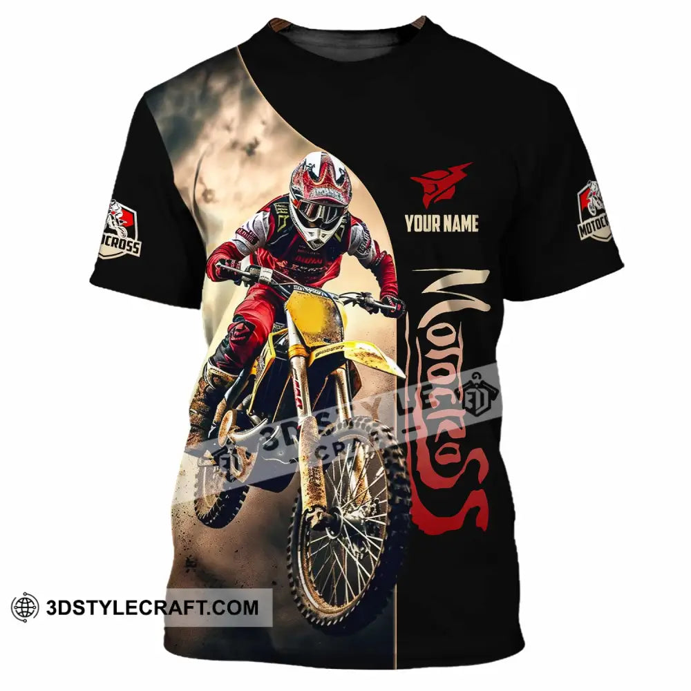 Unisex Shirt - Custom Motocross Shirt T-Shirt / S T-shirt