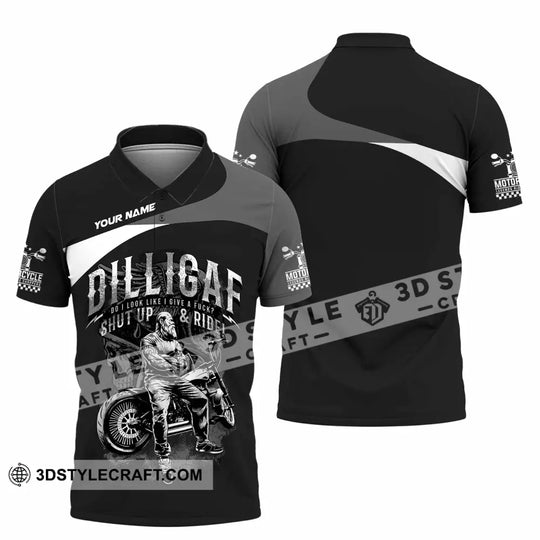 Unisex Shirt - Custom Motorcycle Do I Look Like I Do A Fxck Shut Up & Ride Shirt style option 2