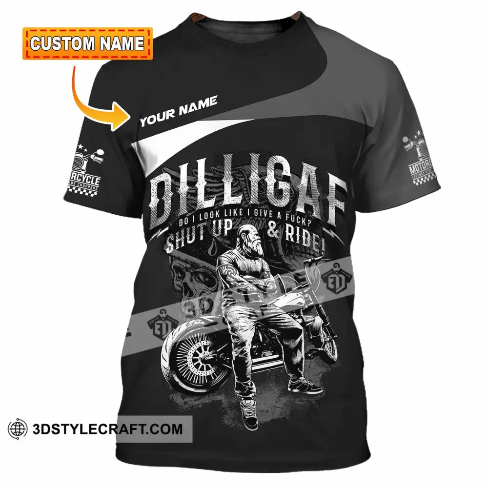 Unisex Shirt - Custom Motorcycle Do I Look Like I Do A Fxck Shut Up & Ride Shirt - T-shirt