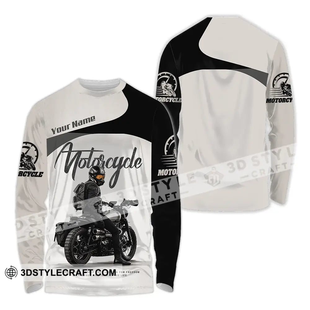 Unisex Shirt - Custom Motorcycle Shirt - Long Sleeve Shirt / S - T-shirt