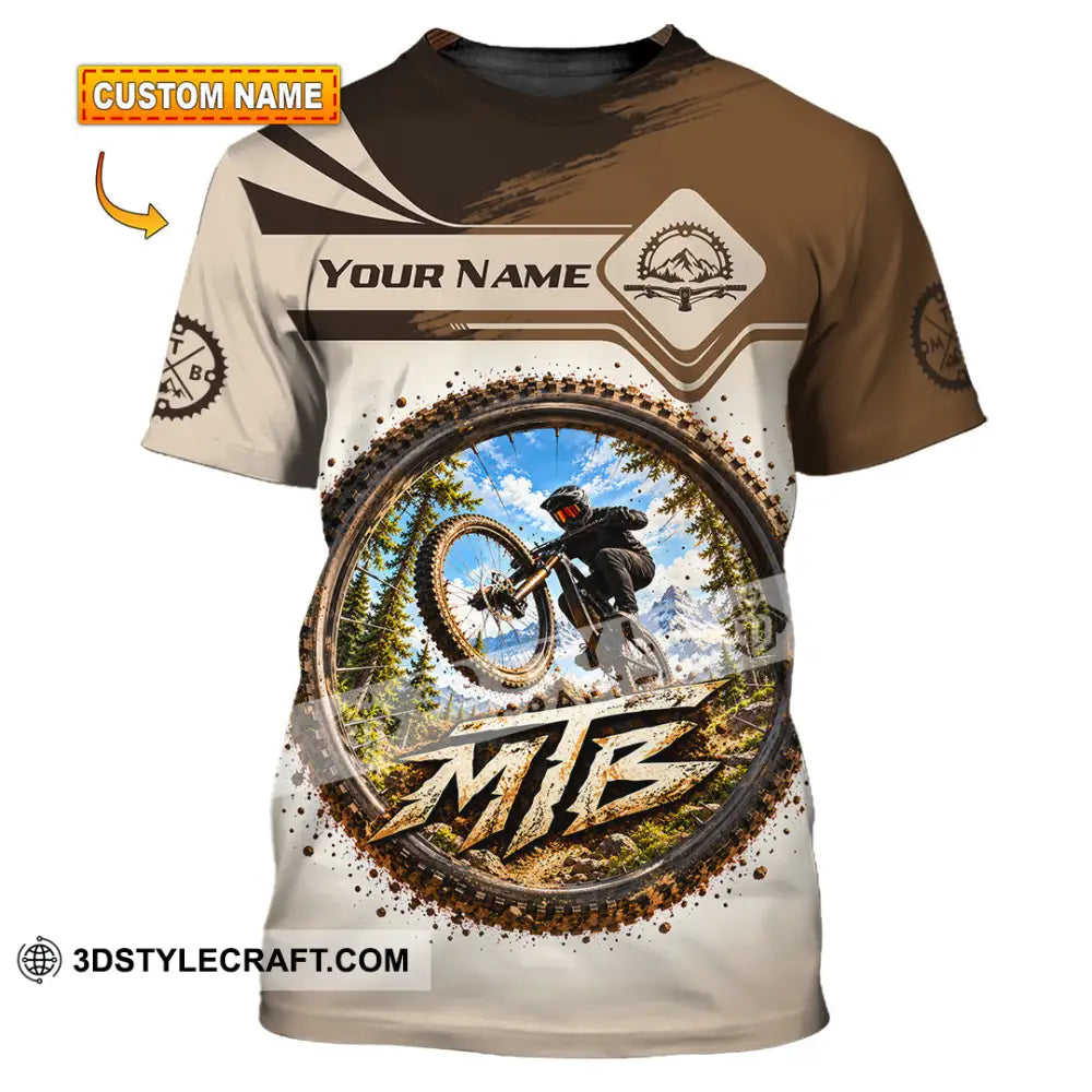 Unisex Shirt - Custom Mountain Bike Shirt - T-shirt