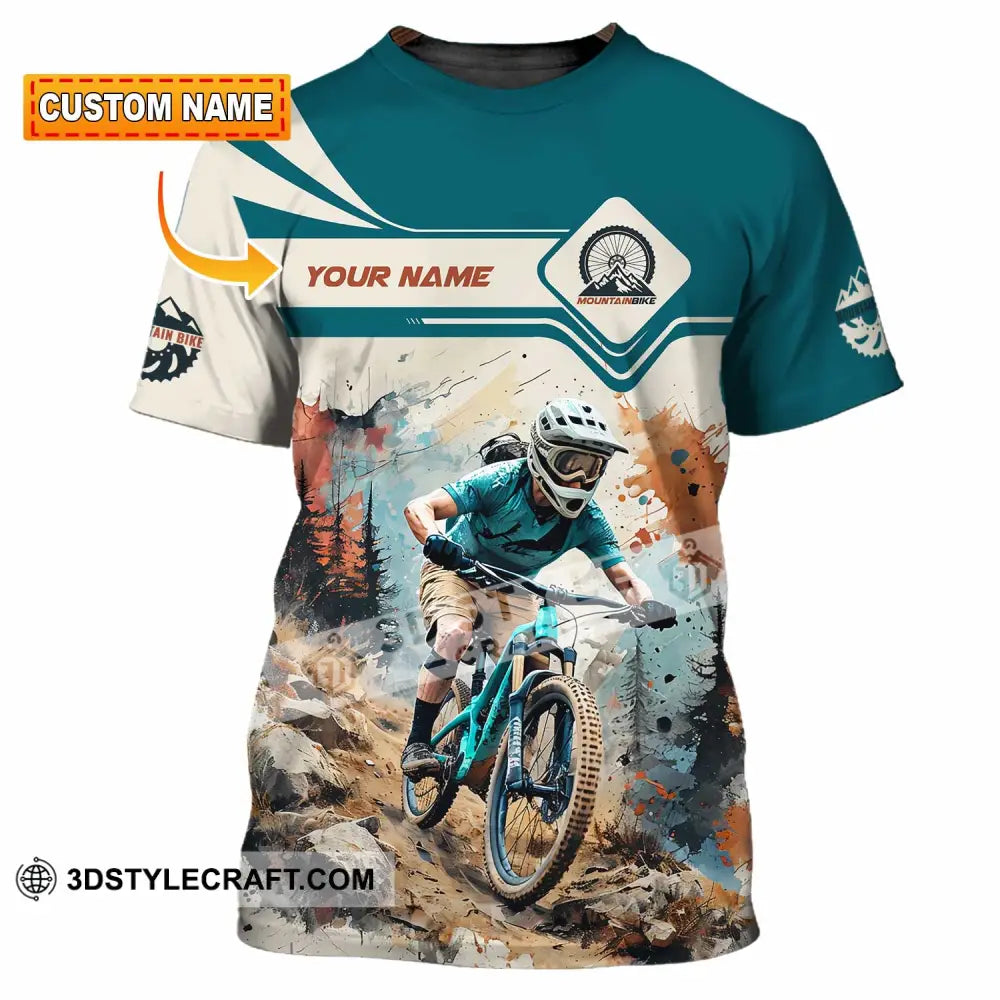 Unisex Shirt - Custom Mountain Bike Shirt T-shirt