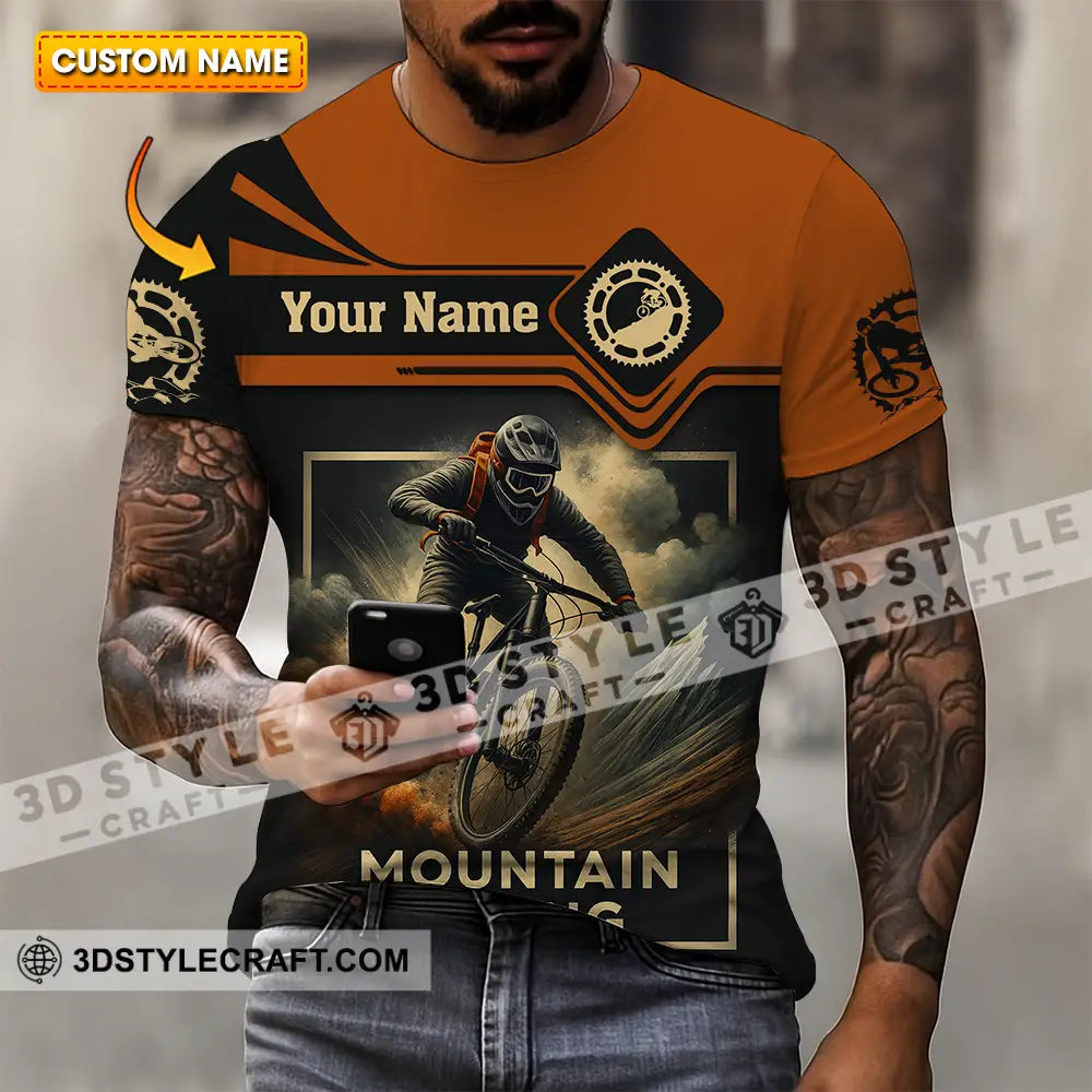 Unisex Shirt - Custom Mountain Bike Shirt T-shirt