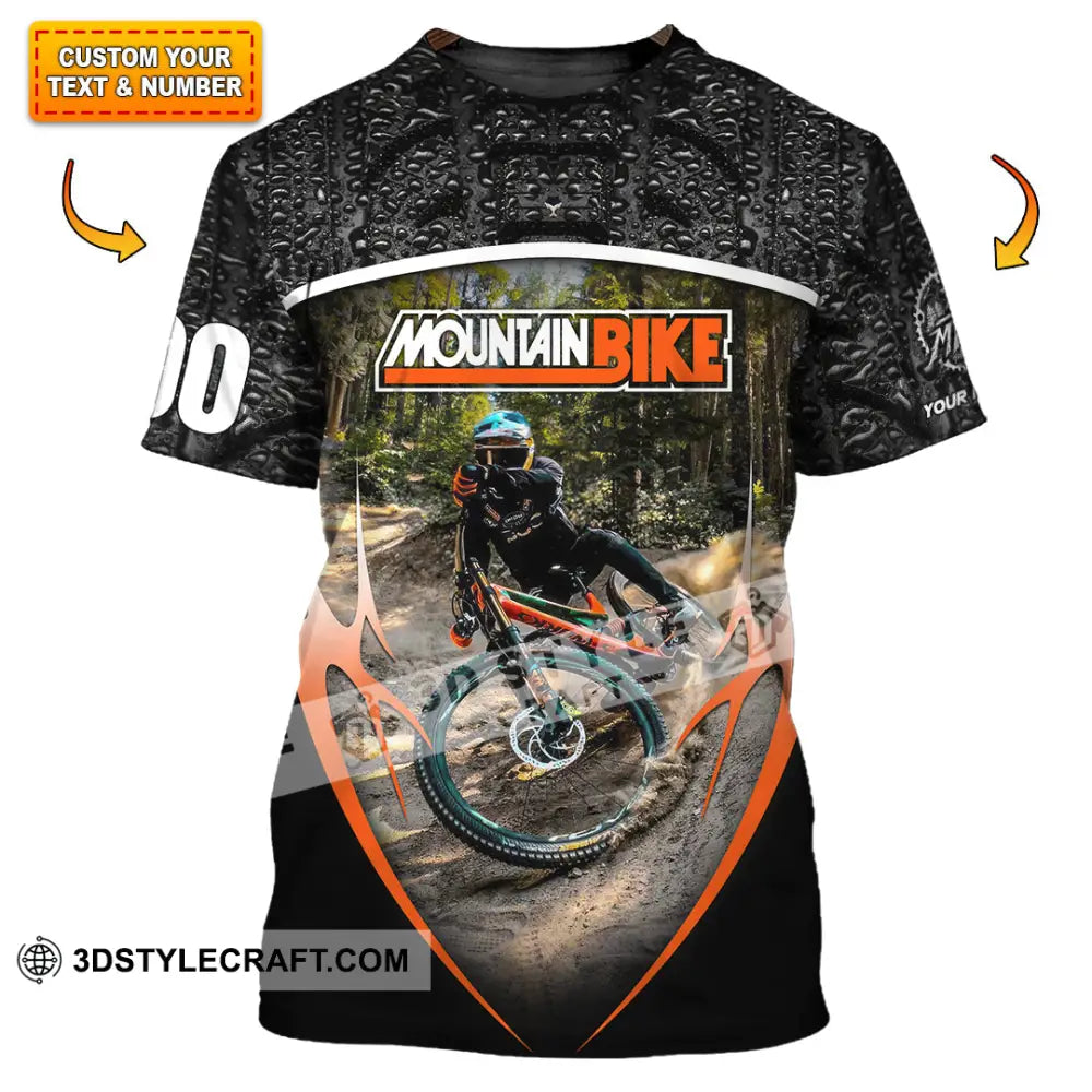 Unisex Shirt - Custom Mountain Bike Shirt T-shirt