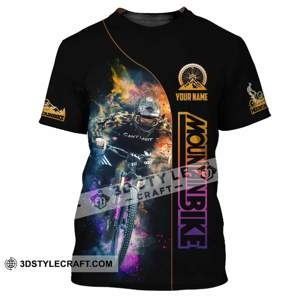 Unisex Shirt - Custom Mountain Bike Shirt T-Shirt / S T-shirt