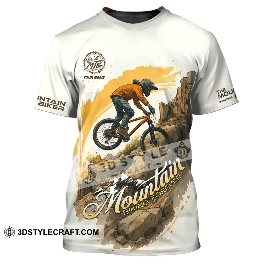 Unisex Shirt - Custom Mountain Bike Shirt T-Shirt / S T-shirt