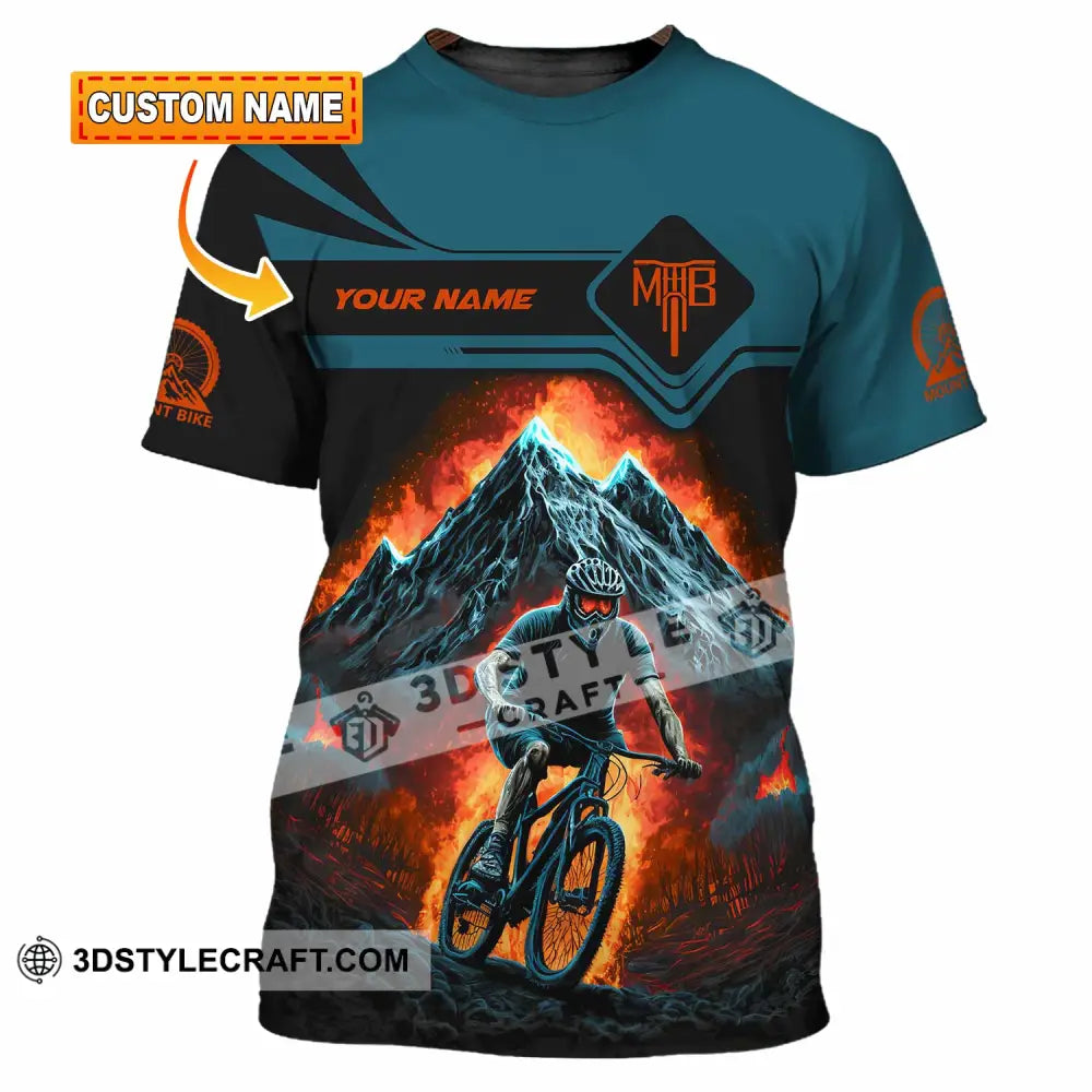 Unisex Shirt - Custom MTB Mountain Bike Shirt T-Shirt / S T-shirt