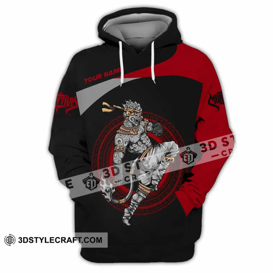 Unisex Shirt - Custom Muay Thai 3D Shirt style option 4