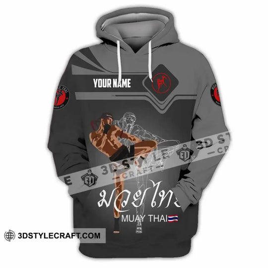 Unisex Shirt - Custom Muay Thai 3D Shirt style option 3