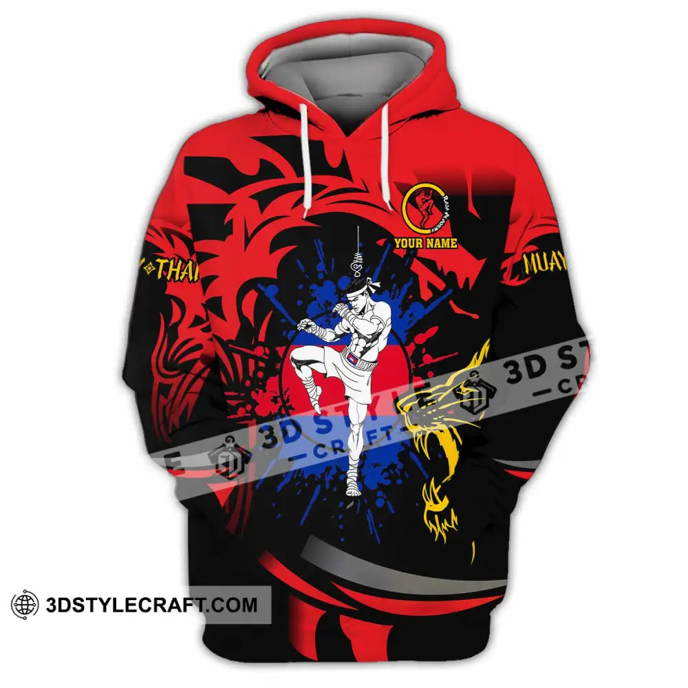 Unisex Shirt - Custom Muay Thai 3D Shirt Hoodie / S T-shirt