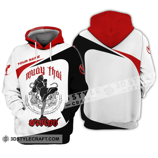 Unisex Shirt - Custom Muay Thai 3D Shirt style option 4