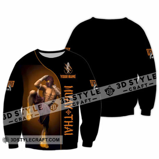 Unisex Shirt - Custom Muay Thai 3D Shirt style option 3