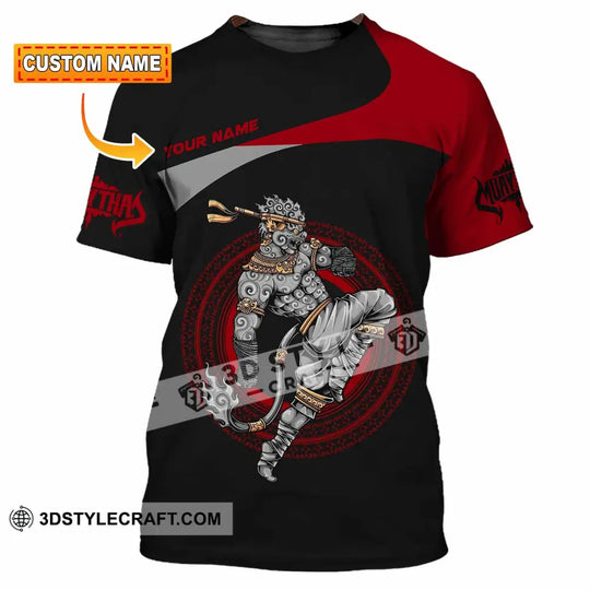 Unisex Shirt - Custom Muay Thai 3D Shirt style option 1