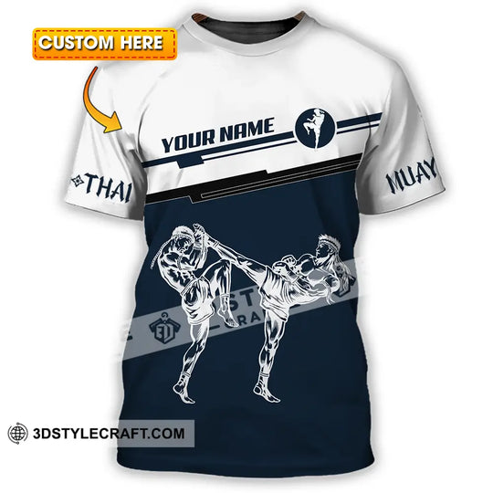 Unisex Shirt - Custom Muay Thai 3D Shirt style option 1