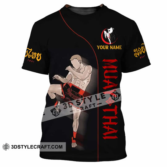 Unisex Shirt - Custom Muay Thai 3D Shirt style option 4