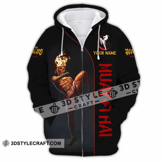 Unisex Shirt - Custom Muay Thai 3D Shirt style option 3