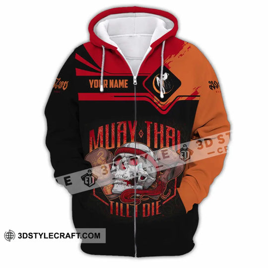 Unisex Shirt - Custom Muay Thai 3D Shirt style option 3