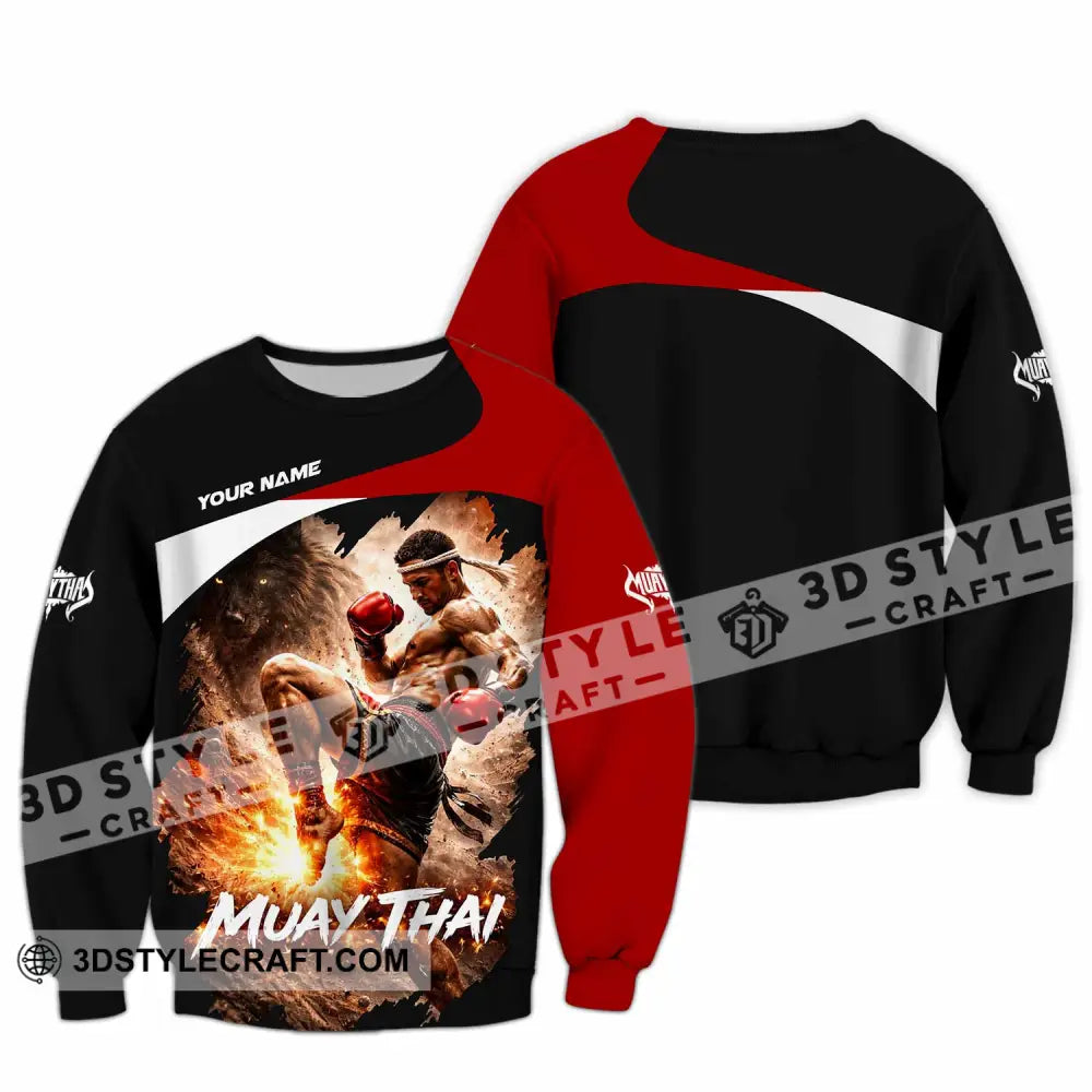 Unisex Shirt - Custom Muay Thai Shirt - Long Sleeve / S - T-shirt