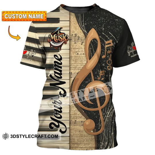 Unisex Shirt - Custom Music 3D Shirt style option 1