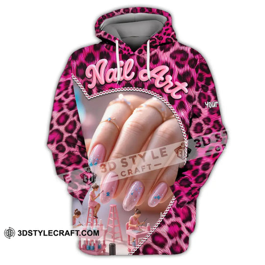 Unisex Shirt - Custom Nails Artist Shirt style option 3