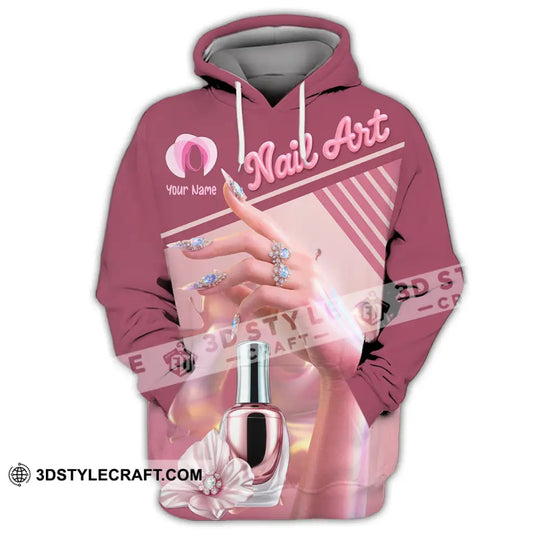 Unisex Shirt - Custom Nails Artist Shirt style option 3