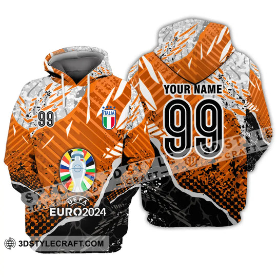 Unisex Shirt - Custom Name And Number, Euro 2024 Cup Shirt Italia National Team Shirt style option 4