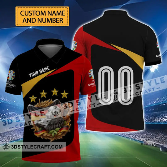 Unisex Shirt - Custom Name And Number, Euro 2024 Shirt, Germany National Team style option 1