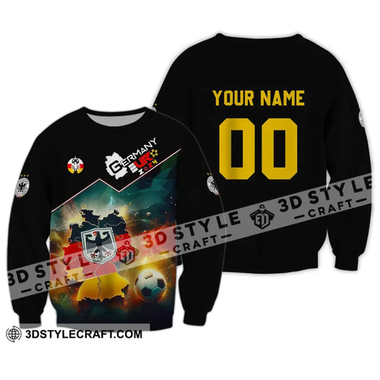 Unisex Shirt - Custom Name And Number, Euro 2024 Germany Team Lover Shirt style option 4