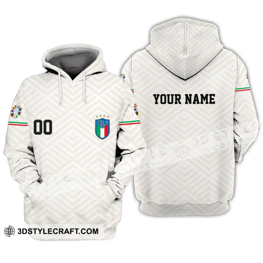 Unisex Shirt - Custom Name And Number, Euro 2024 Shirt, Italy National Team style option 2