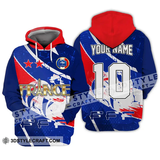Unisex Shirt - Custom Name And Number Shirt, France National Team style option 3