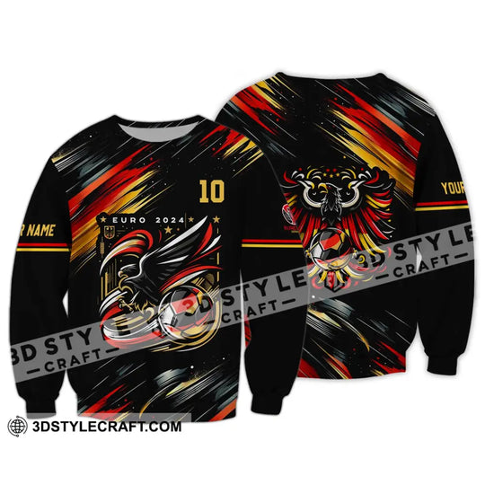 Unisex Shirt - Custom Name And Number, Germany Euro 2024 Eagle Shirt style option 4