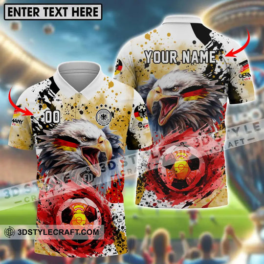 Unisex Shirt - Custom Name And Number Shirt, Germany National Team Euro 2024 Shirt style option 1