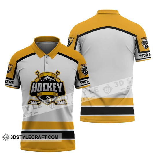 Unisex Shirt, Custom Name and Number Hockey T-Shirt, Hockey Hoodie, Gift for Hockey Player style option 2