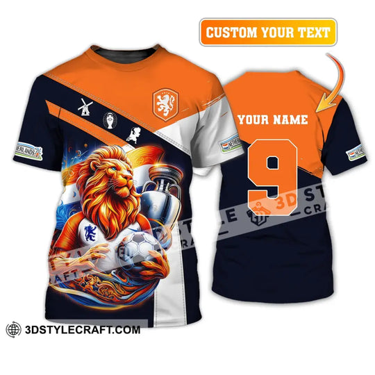 Unisex Shirt, Custom Name and Number Netherlands Euro 2024 Shirt, Netherlands Football Polo Long Sleeve style option 1