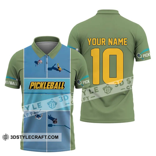 Unisex Shirt, Custom Name and Number Pickleball Shirt, T-Shirt for Pickleball Club, Gift for Pickleball Players style option 4