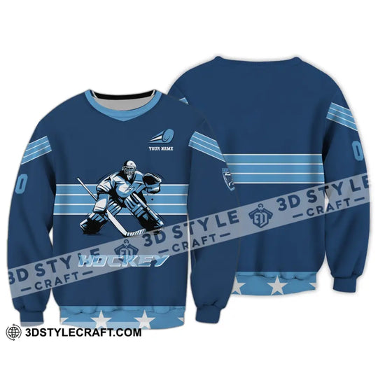 Unisex Shirt, Custom Name and Number T-Shirt, Hockey Shirt, Hockey Polo, Gift for Hockey Player style option 4