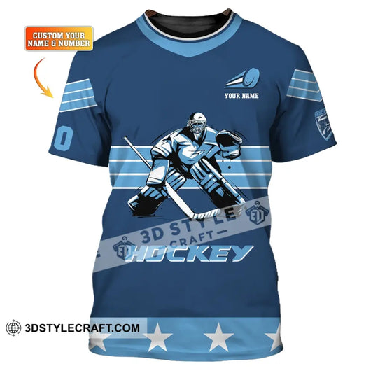 Unisex Shirt Custom Name And Number T-Shirt Hockey Polo Gift For Player / S