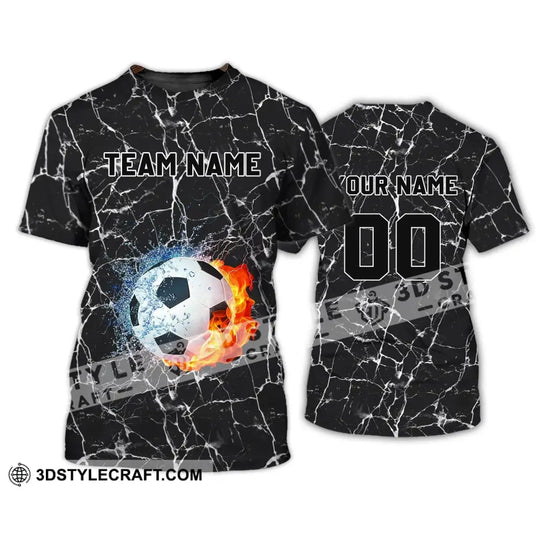 Unisex Shirt - Custom Name and Number T-Shirt - Personalized Soccer Shirt - Soccer Clothing style option 2