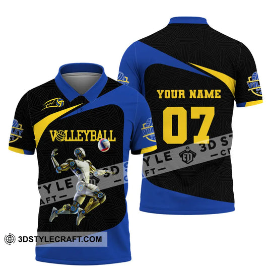 Unisex Shirt, Custom Name and Number Volleyball Shirt, Volleyball Lover Gift style option 4