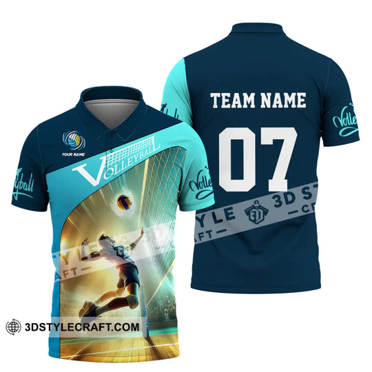 Unisex Shirt, Custom Name and Number Volleyball Shirt, Volleyball Lover Gift style option 4