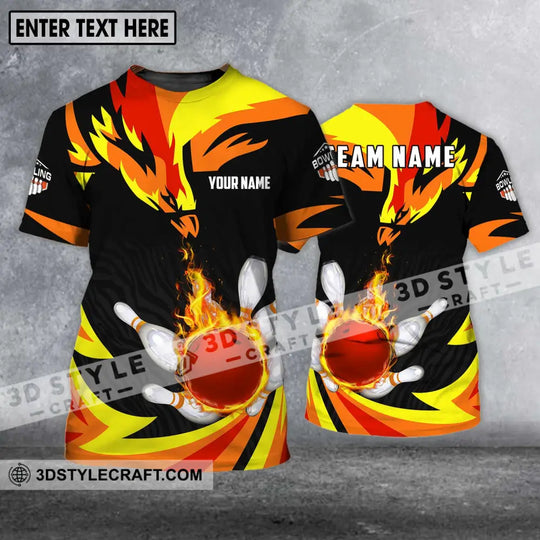 Unisex Shirt - Custom Name And Team Name Shirt - Bowling Team Shirt - Bowling Lover Gift - Bowling Gift style option 1