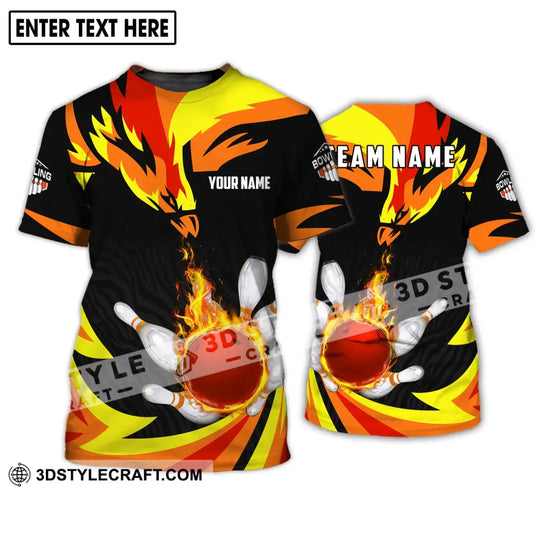 Unisex Shirt - Custom Name And Team Name Shirt - Bowling Team Shirt - Bowling Lover Gift - Bowling Gift style option 2