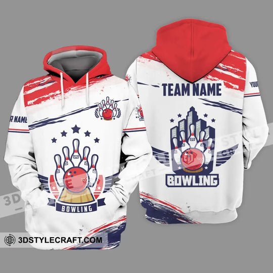 Unisex Shirt - Custom Name And Team Name Bowling Shirt, Bowling Stars style option 3