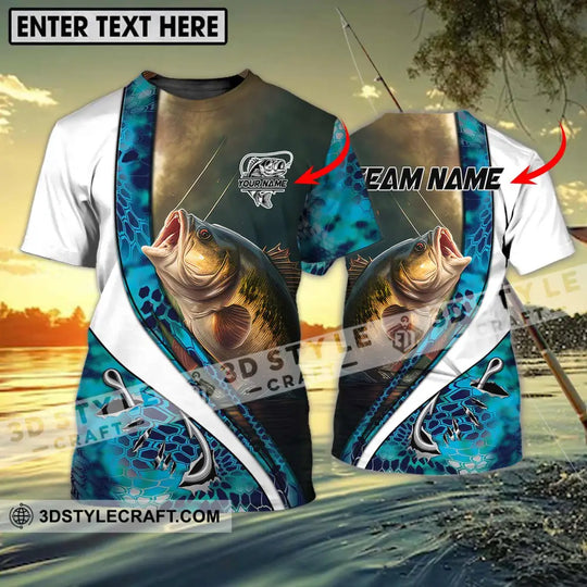 Unisex Shirt - Custom Name And Team Name Fisher Shirt style option 1
